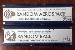 Òàáëè÷êè ñ ëîãîòèïàìè êîìàíä-ïðèç¸ðîâ è ôàìèëèÿìè ó÷àñòíèêîâ; íàøà — íèæíÿÿ (ôîòî Planet Labs) Òàáëè÷êè ñ ëîãîòèïàìè êîìàíä-ïðèç¸ðîâ è ôàìèëèÿìè ó÷àñòíèêîâ; íàøà — íèæíÿÿ (ôîòî Planet Labs)